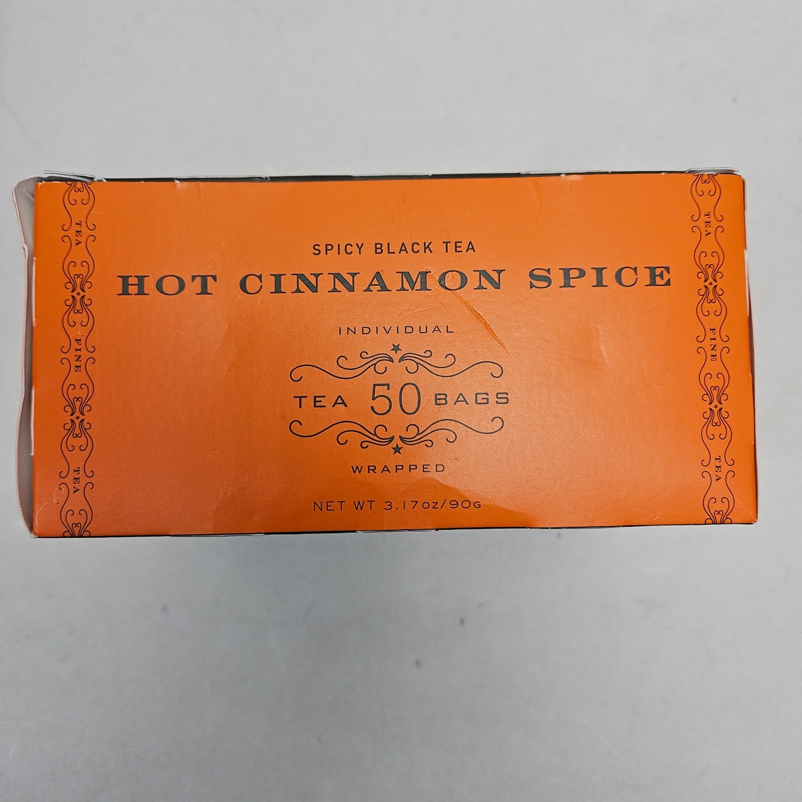 Harney & Sons Spicy Black Tea, Hot Cinnamon Spice, 50 Tea Bags, 3.17 oz (90 g)