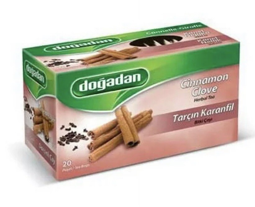 Dogadan Cinnamon Clove Tea – 20 Teabags