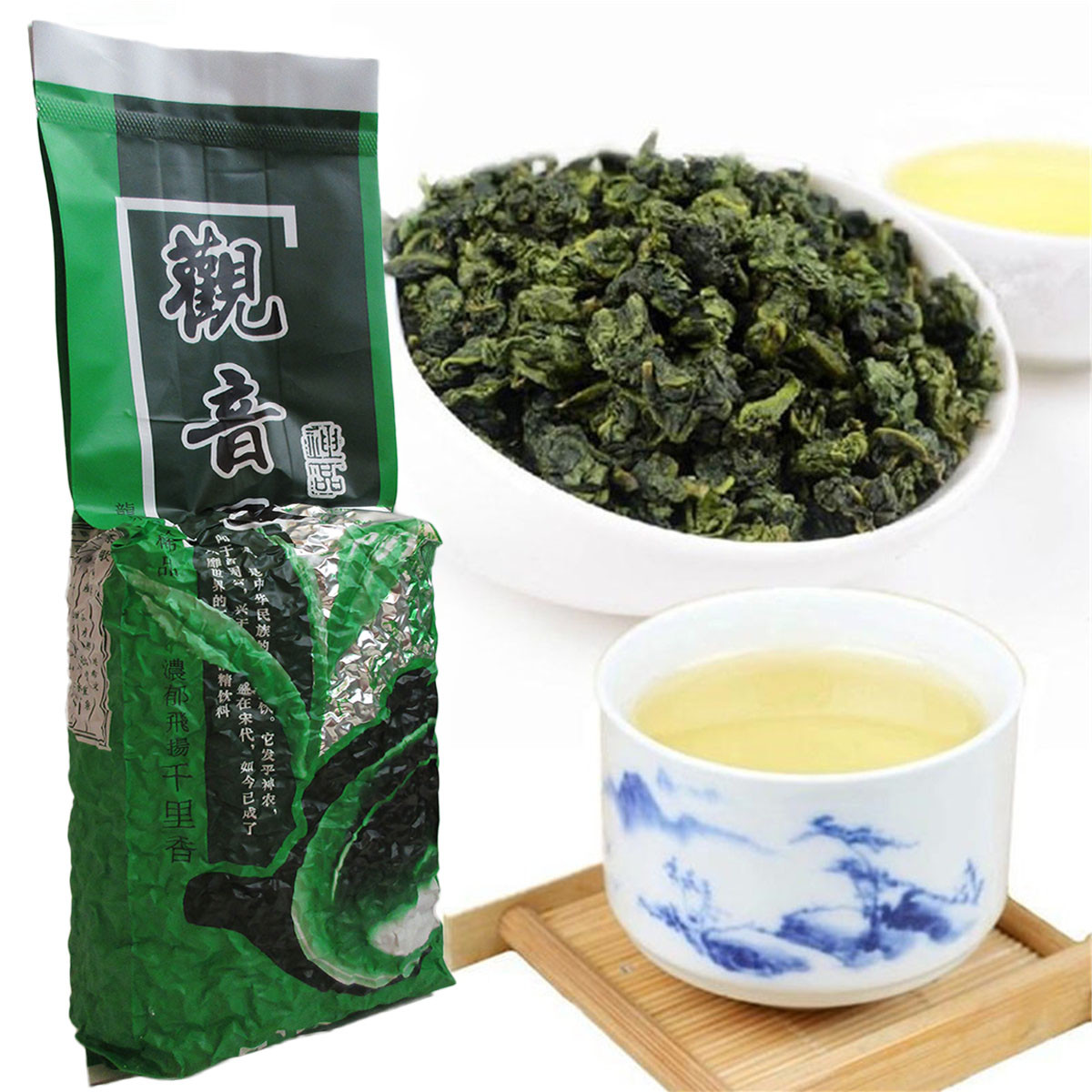 250g Natural Anxi Tie Guan Yin Oolong Tea Leaves for Men Women Energy Boost