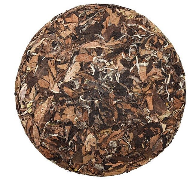 YongWell 2015 Premium Grade Shou Mei White Tea Cake 350g (12.3oz) USA Seller