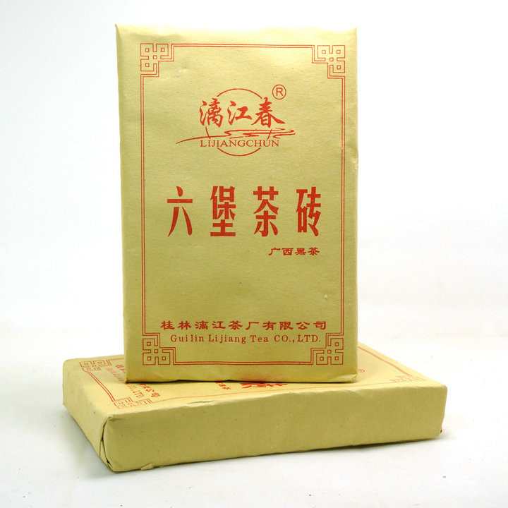 Liu Pao Brick Tea Guangxi Aged Liu Bao Tea Black Tea Dark Tea 250g