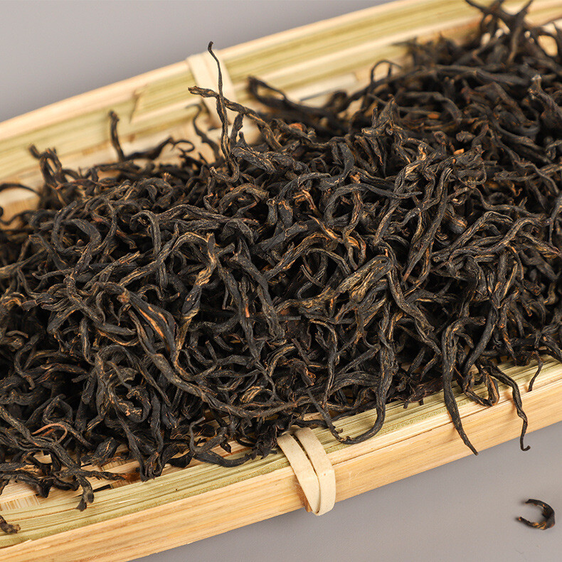 200g Premium Lychee Congou Black Tea Loose Leaf Herbal Energy Tea
