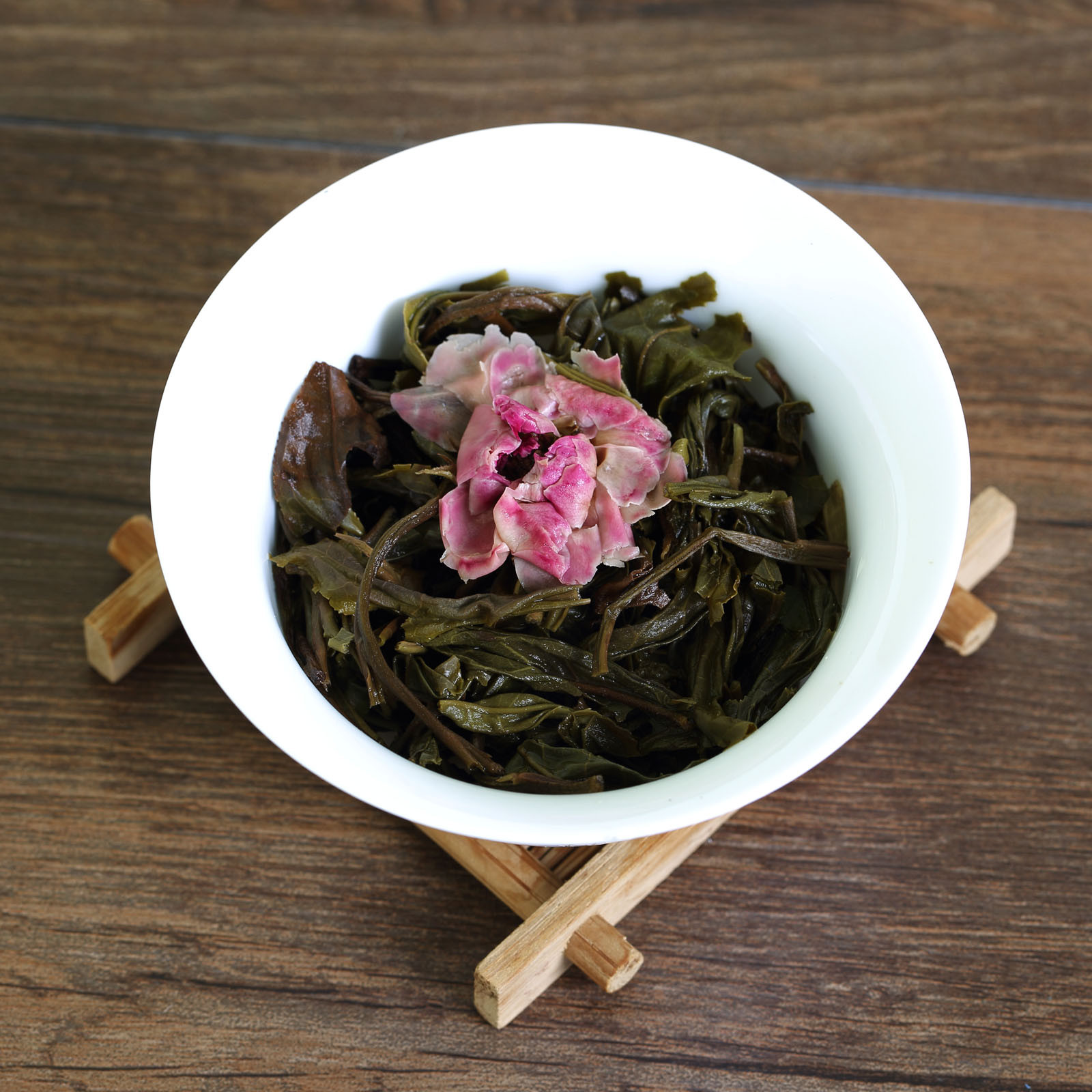 GOARTEA 2017 yr Red Rose Flower Yunnan Bulang puer Pu’er Puerh Tea Raw Ball Tuo