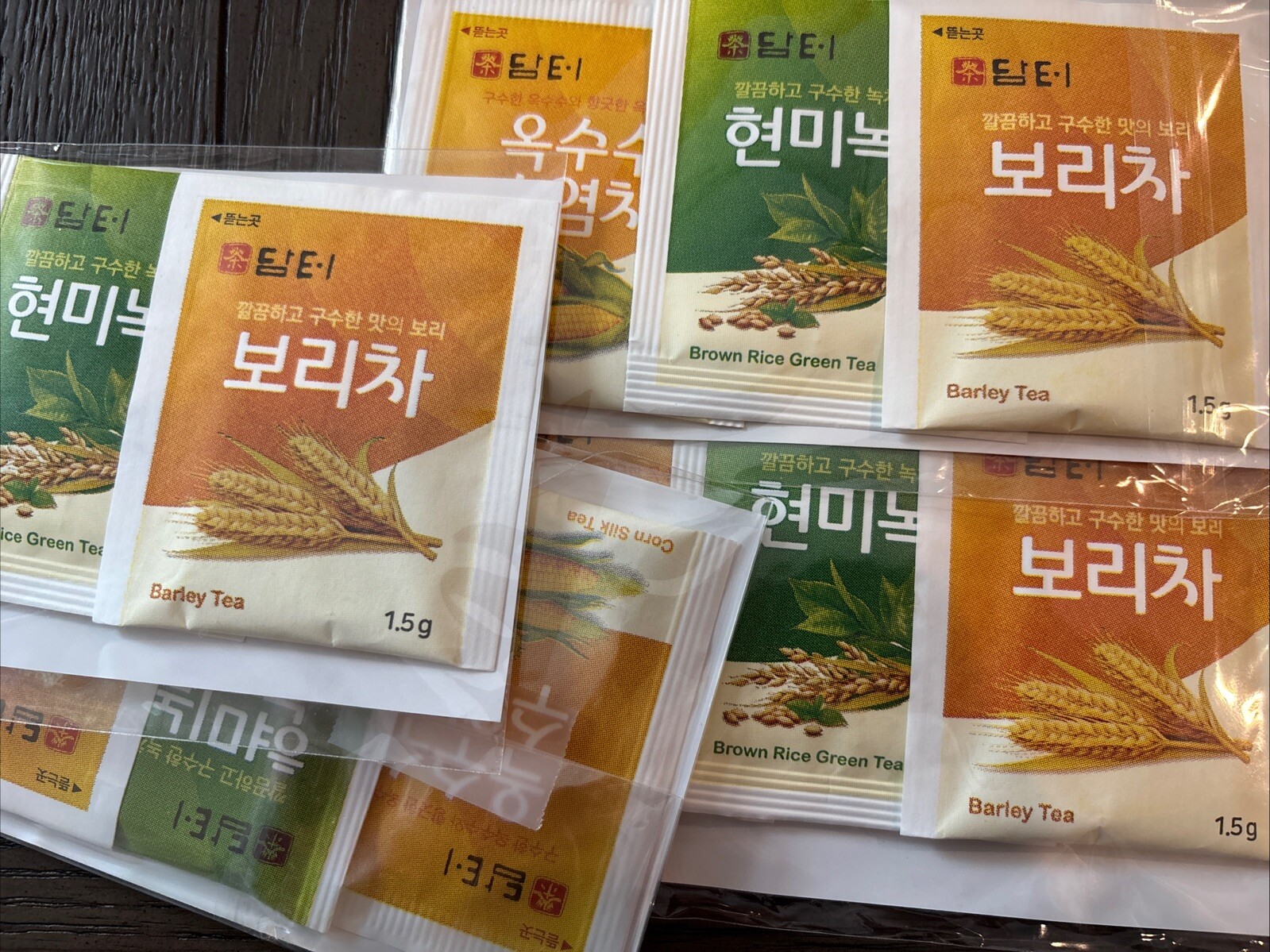 DAMTUH TeaMenu, mix of flavours , 3in1, Tea Bags, 50 packs of 3 teabags.