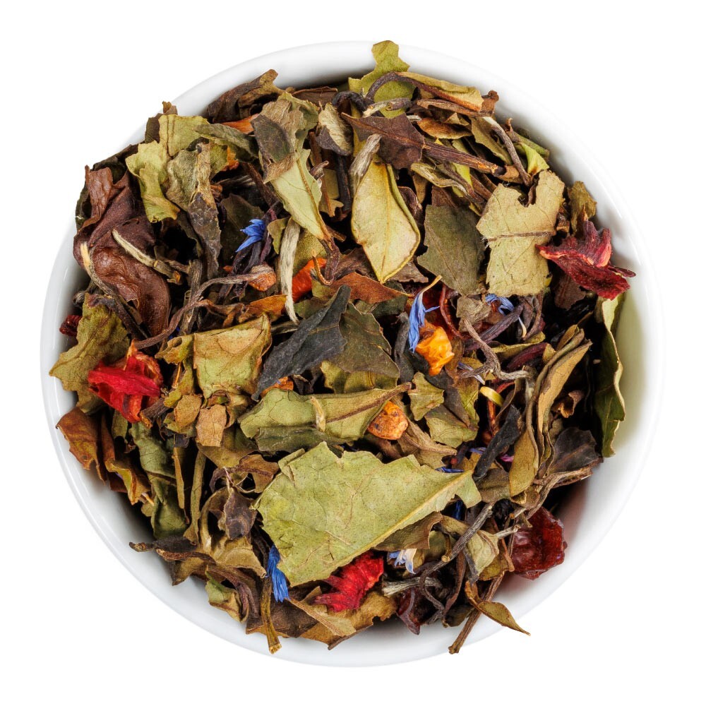 Blueberry Bliss White Tea (Bai Mu Dan) – Loose Leaf – Fusion Teas