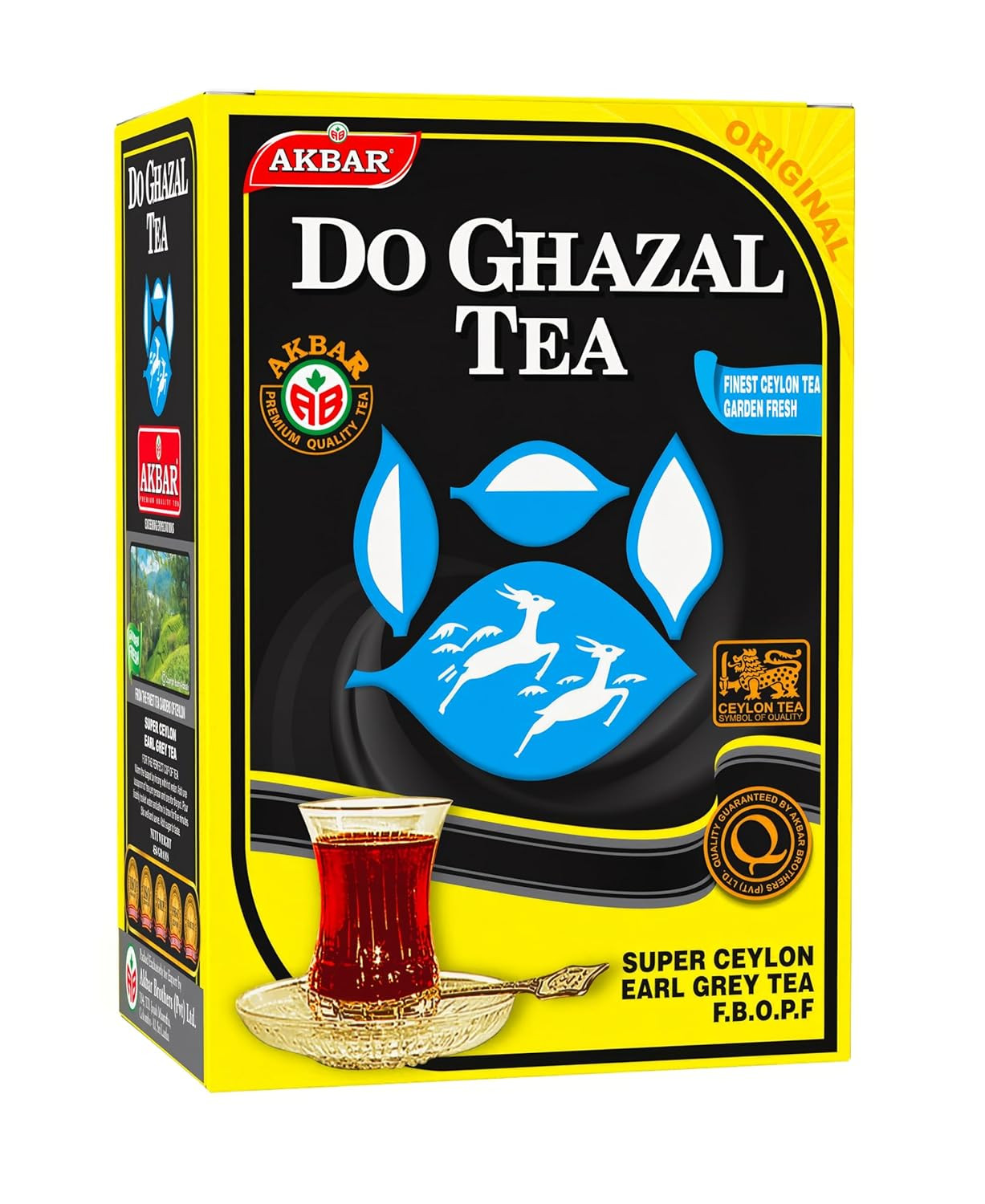 Do Ghazal Earl Grey Tea – 16Oz (454G) – Earl Grey Tea Loose Leaf – Pure Ceylon B