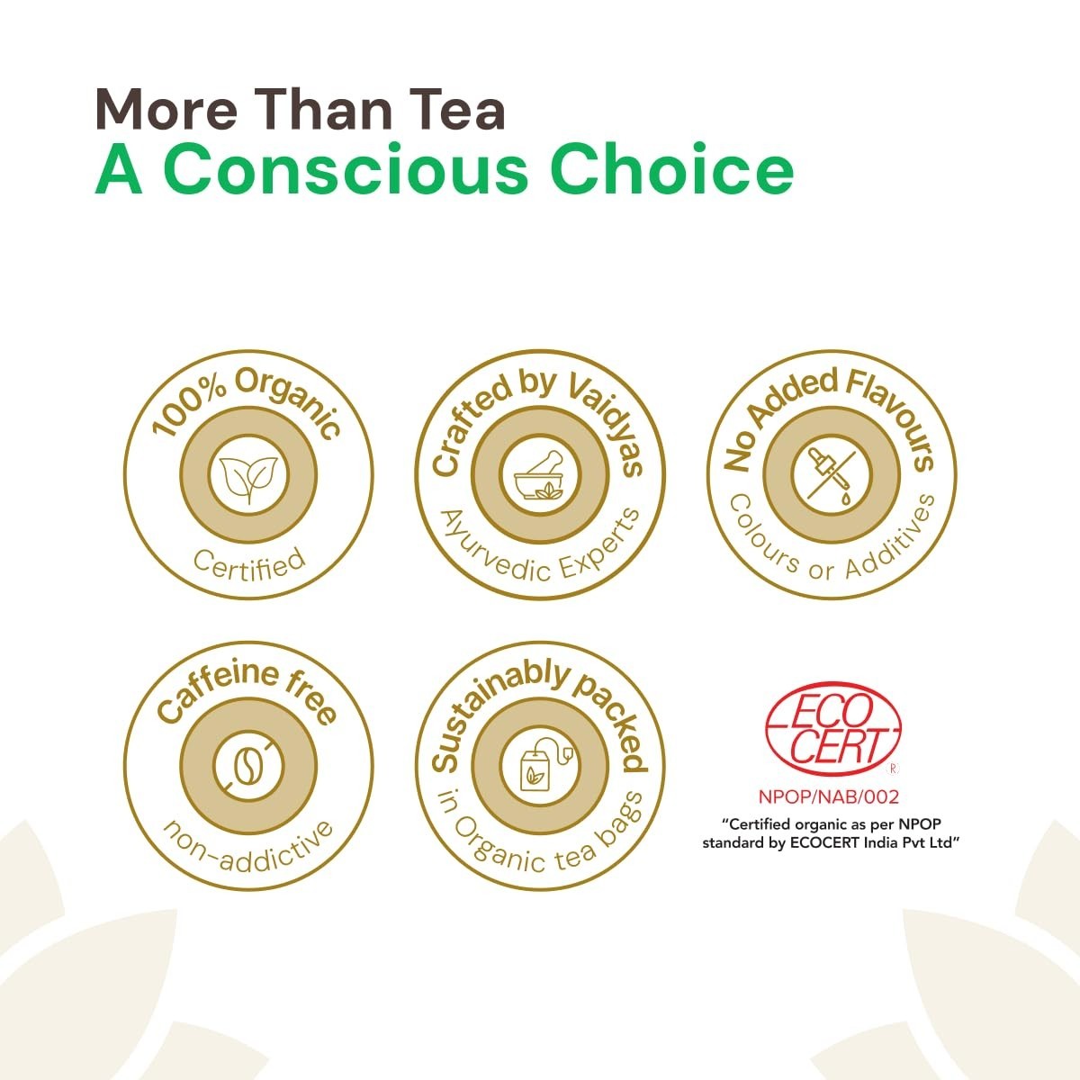 Maharishi Ayurveda All Natural Vata Calm Herbal Tea, 20 Tea Bag