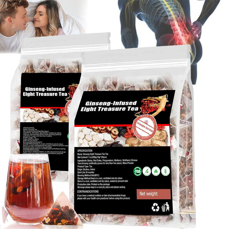 Ginseng six treasure tea , Kidney tea ,liver tea , red date tea , kidney health