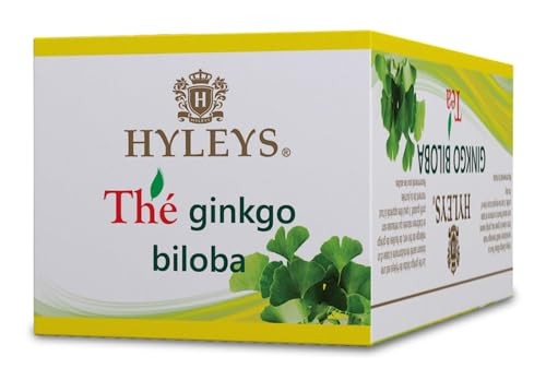 Hyleys Ginkgo Biloba Green Tea – 25 25 Count, with