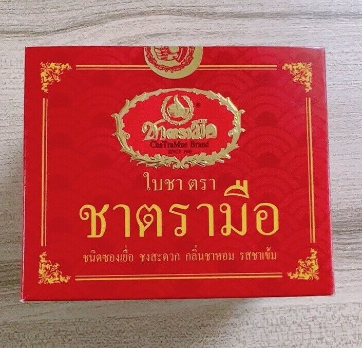 x2 boxes Tea Bag Oolong Tea 100% Cha Tra Mue Brand Original Thai Tea 20 tea bags