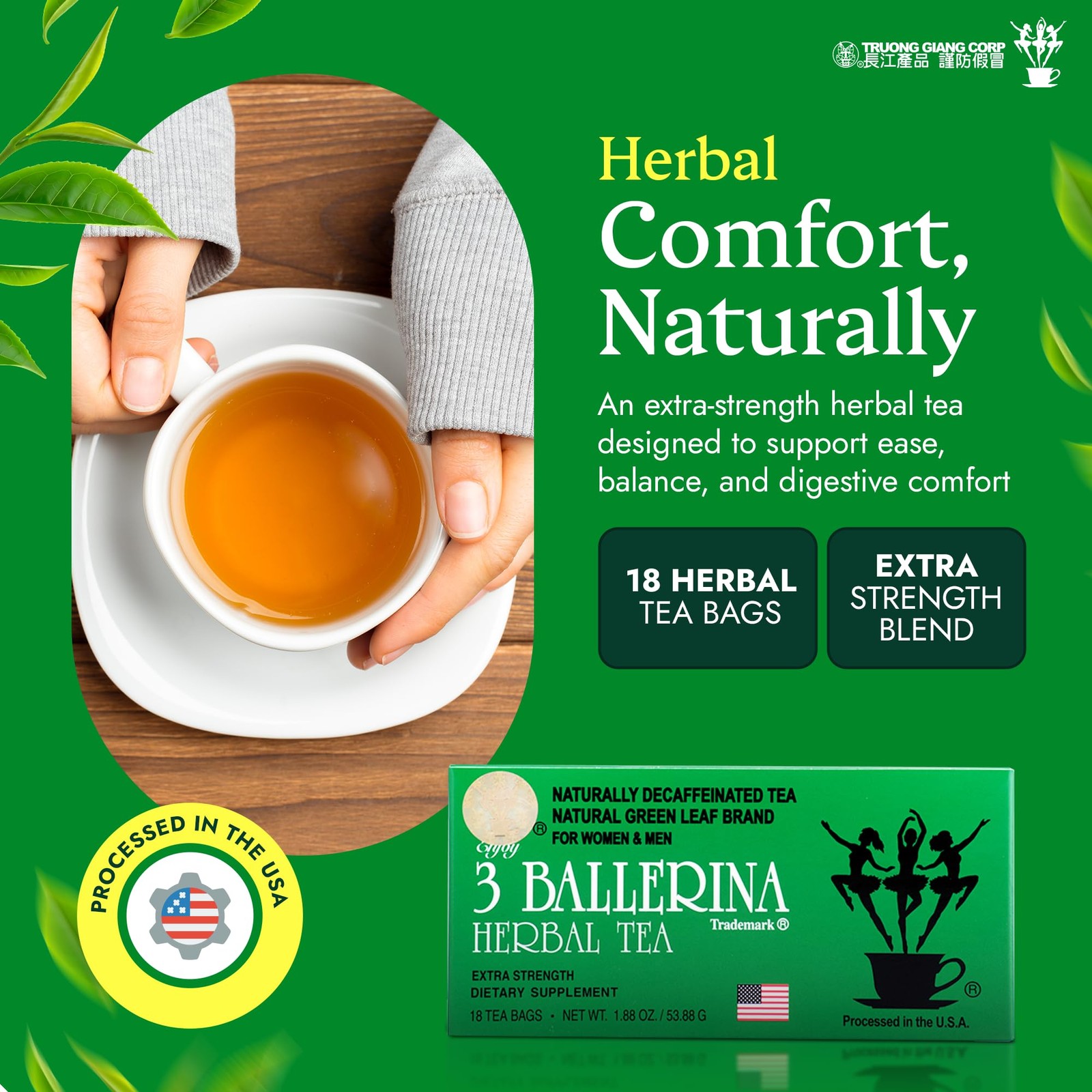 Tea Dieters Drink, Extra Strength, 18-Count Tea Bags