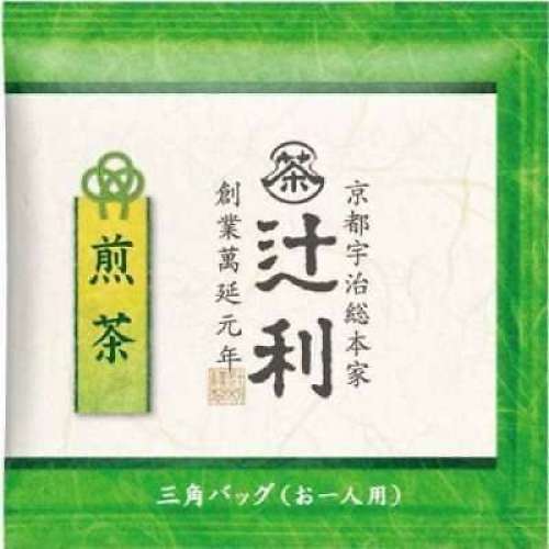 Tsujiri Japanese Green Tea Triangle Tea Bag 2g x 50P Sencha Uji Kyoto JAPAN