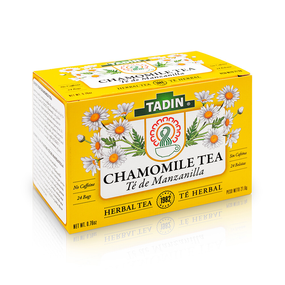TADIN CHAMOMILE HERBAL TEA WITH 24 BAGS