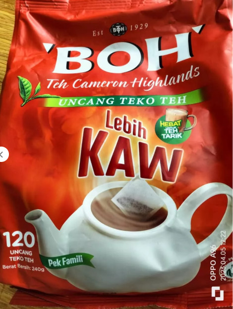 Bundle of 3 – BOH Cameron Highlands Lebih Kaw Black Tea (120 Bags Each)