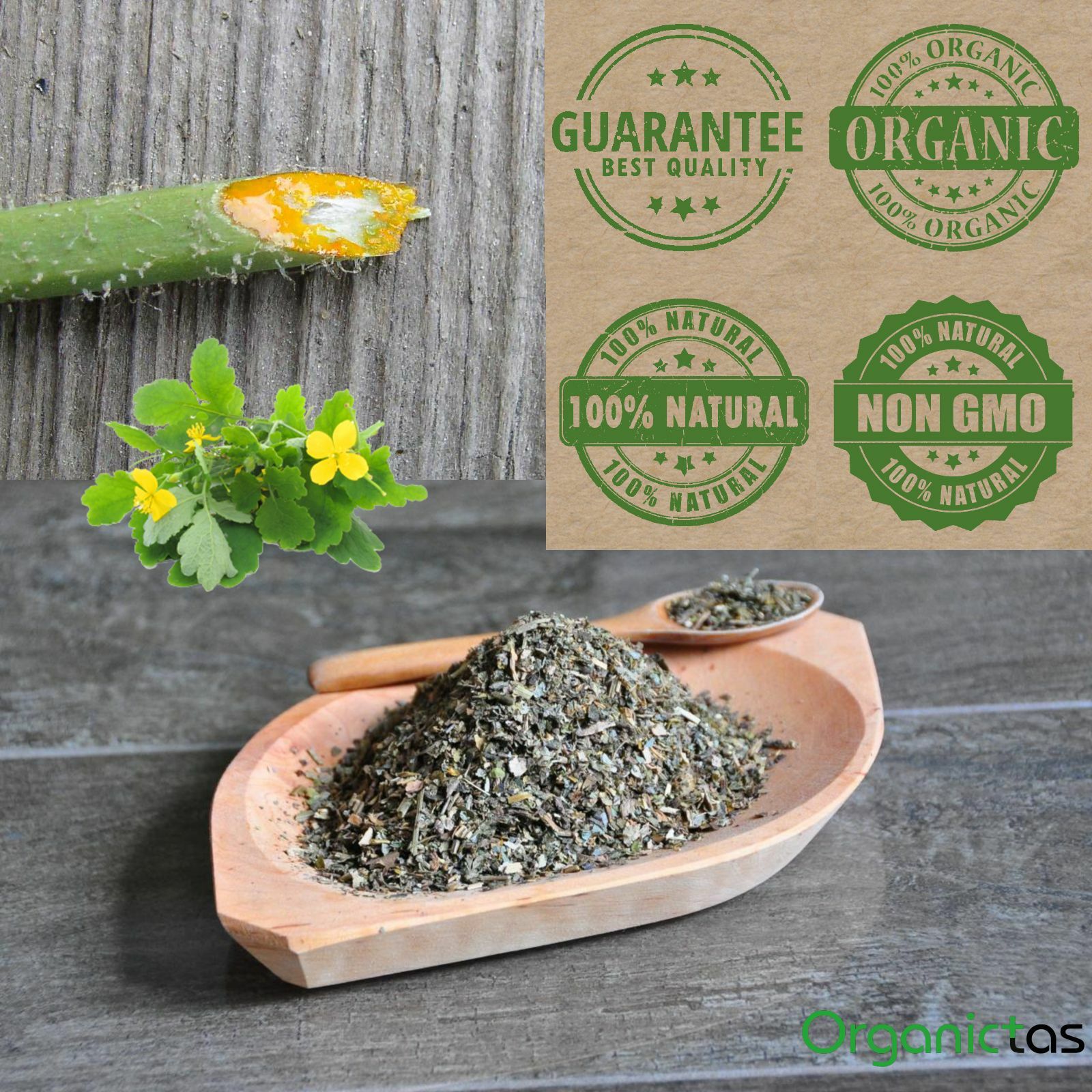 Greater CELANDINE Herbal Tea Organic Premium Quality Dried Loose Herb 50-200g