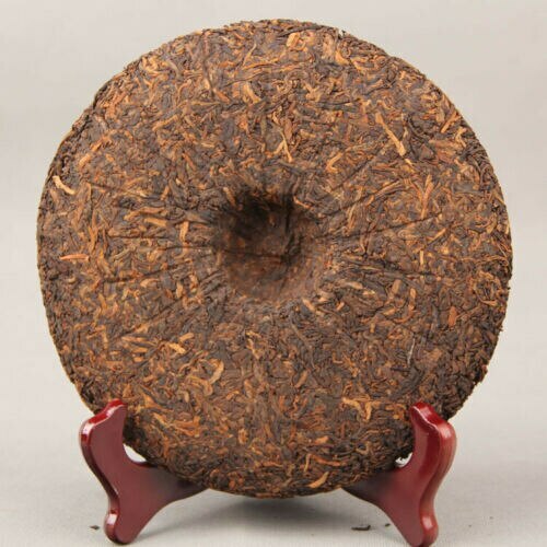 2017 Yunnan Puer GongTing Golden Bud Pu-erh Tea Cake 357g Pu’er Cooked Ripe Tea