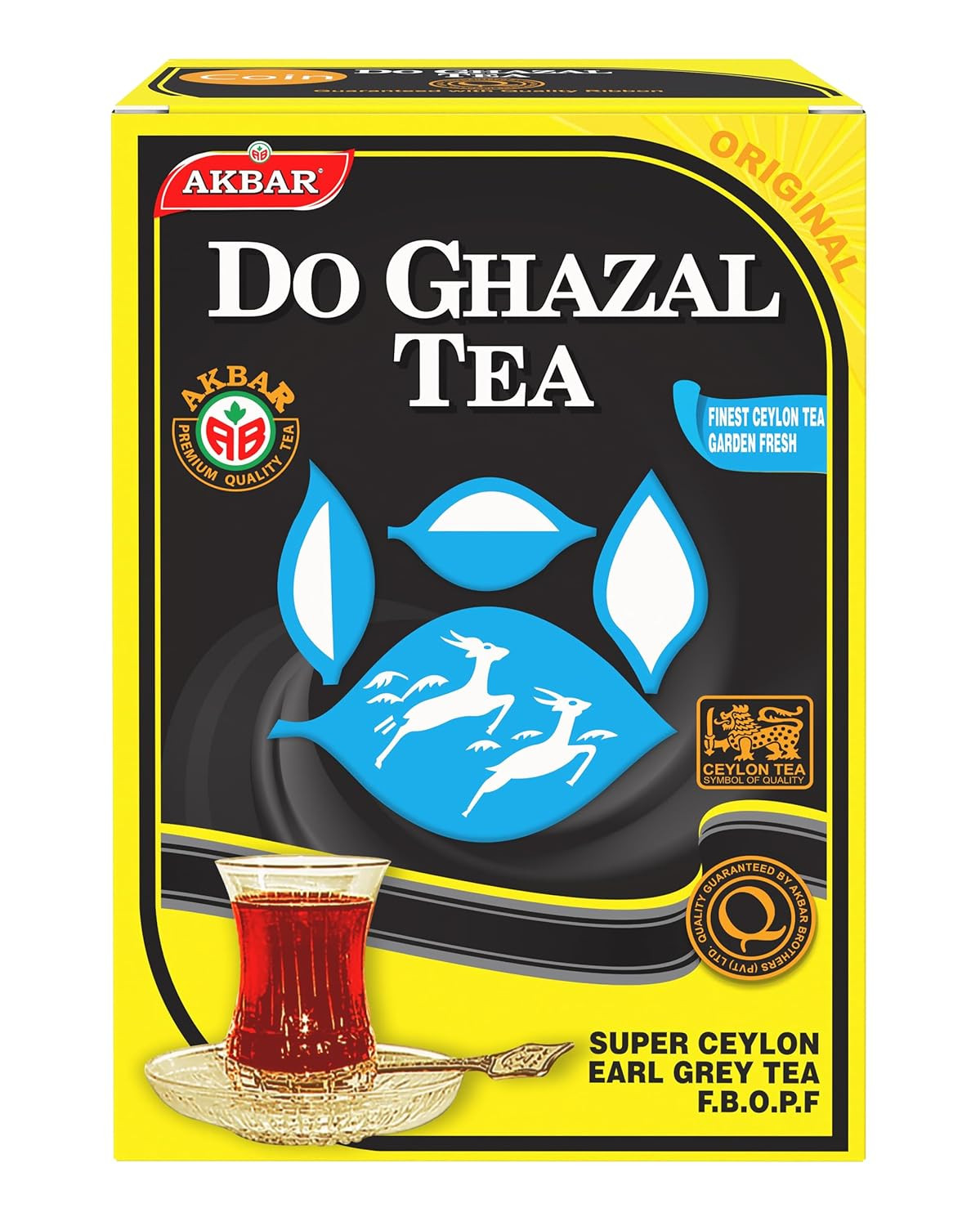 Do Ghazal Earl Grey Tea – 16Oz (454G) – Earl Grey Tea Loose Leaf – Pure Ceylon B