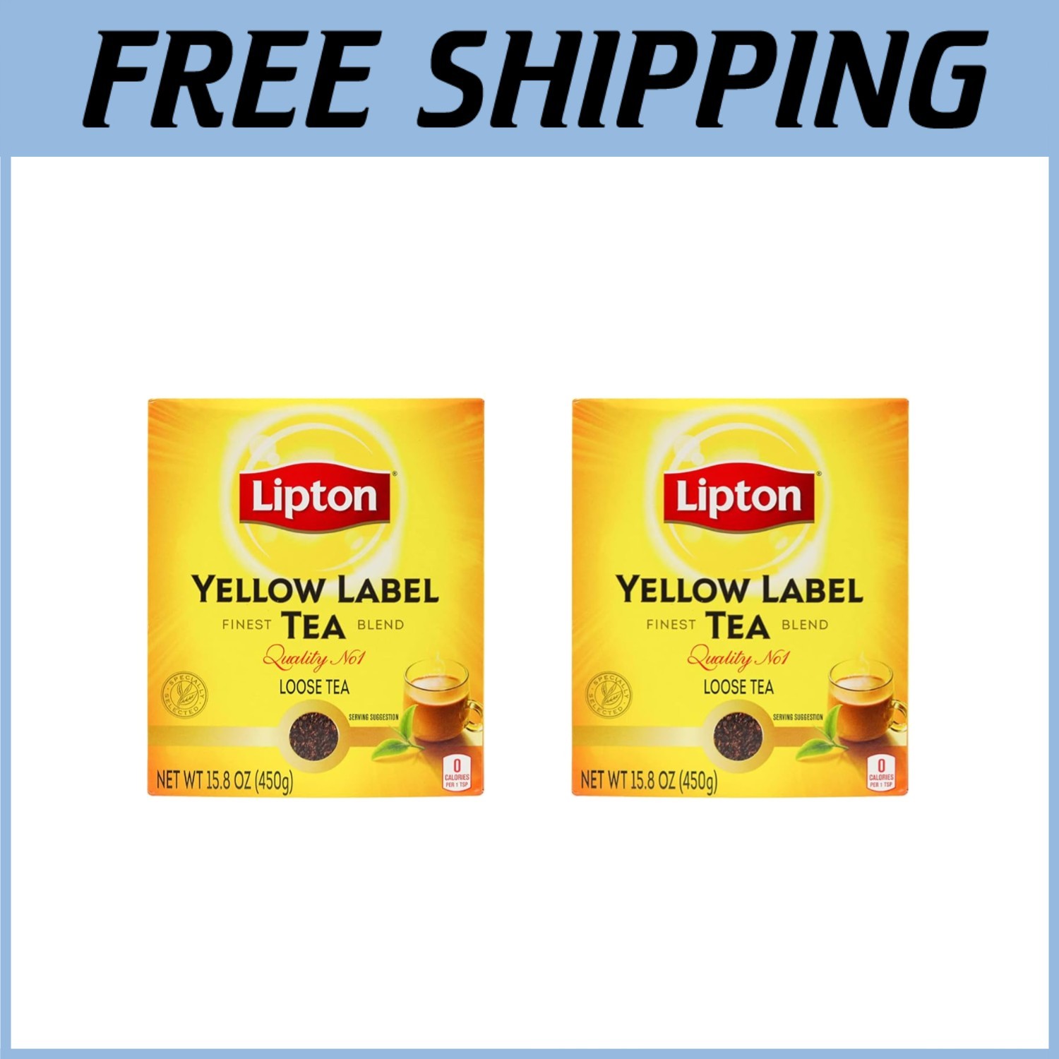 Yellow Label Tea – Sweet Aroma, Bold Taste^/-