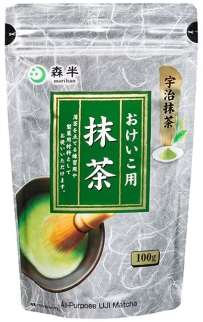 MORIHAN MATCHA GREEN TEA POWDER FOR TRAINING JAPAN 100g X 4 SET