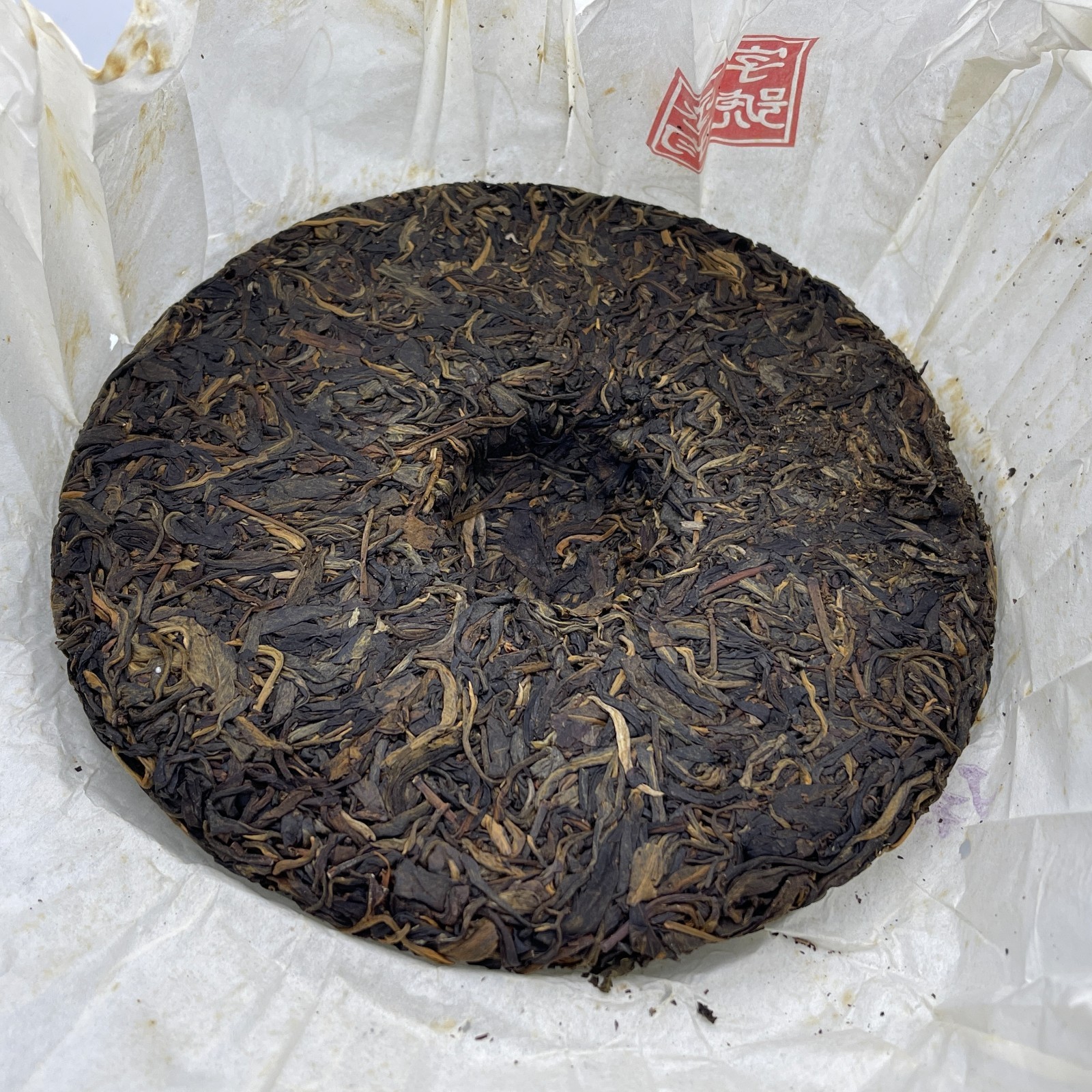 Tianba Raw Pu-erh Tea Cake 375g – “Cheng Yun” Series by Yuanyuantang