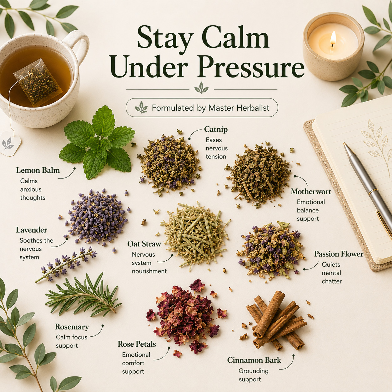 CHILL OUT TEA – Best Relaxing Tea to reduce Stress & anxiety by master herbalist