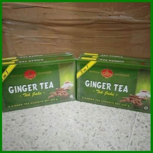 Best prices !! 2 BOXES Kepala Djenggot Ginger Tea 240gr