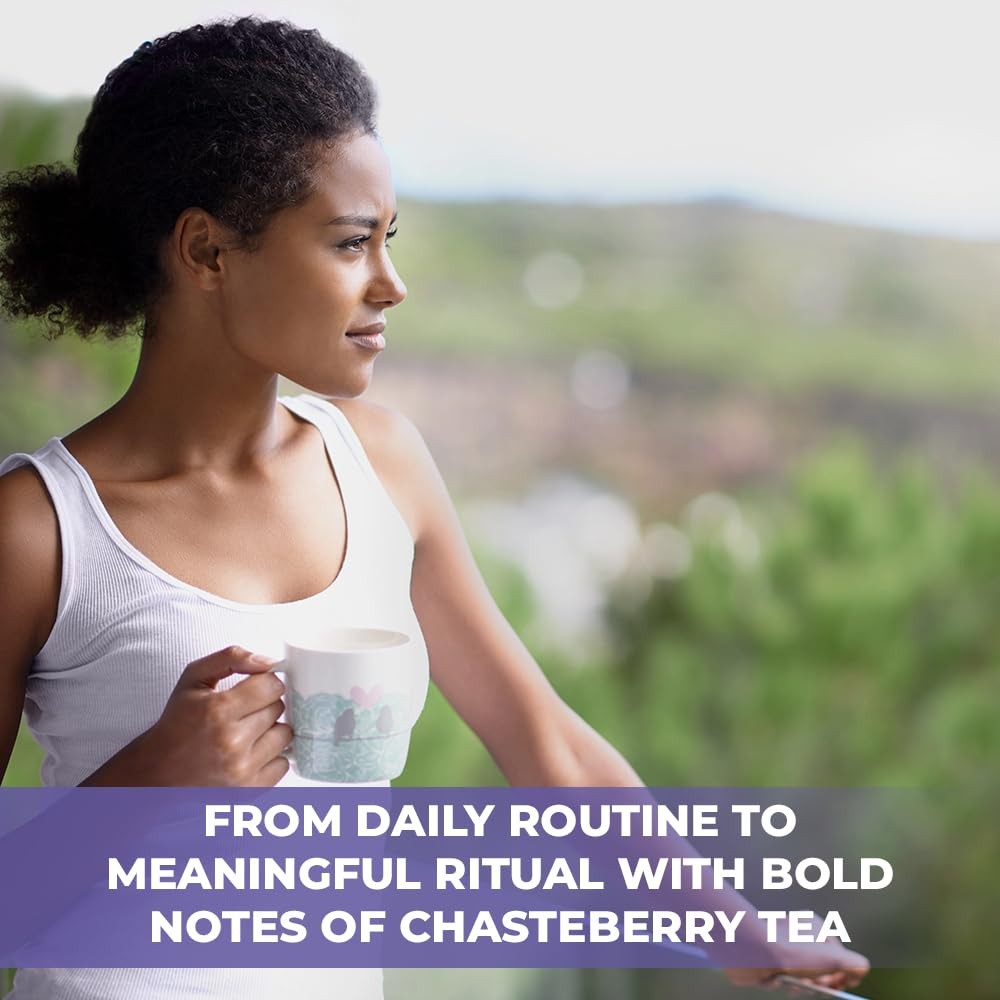 50 Bags Chaste Tree Berry Сhasteberry Tea Vitex Tea Herb (Vitex Agnus-Castus)…