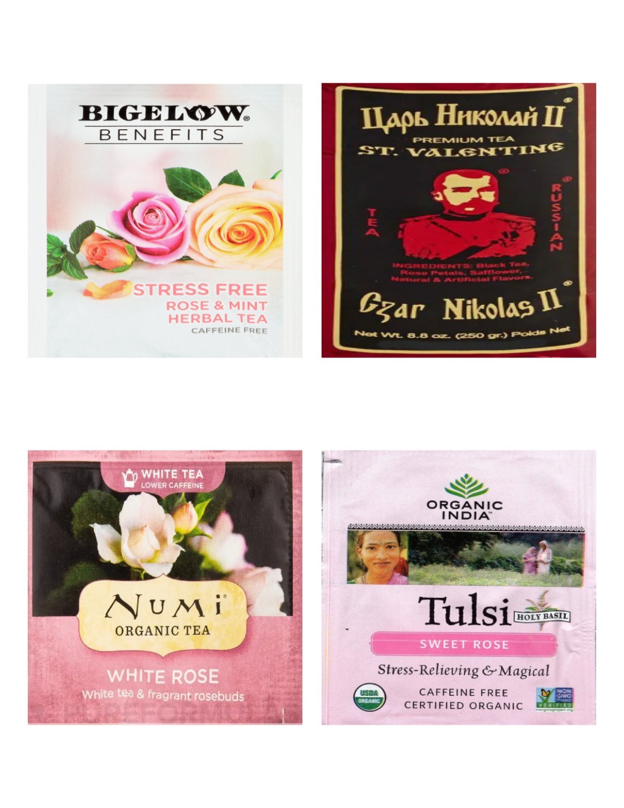 Floral Tea Bag Sampler Variety Pack – 24 Single-Serve Varieties – 19 Brands
