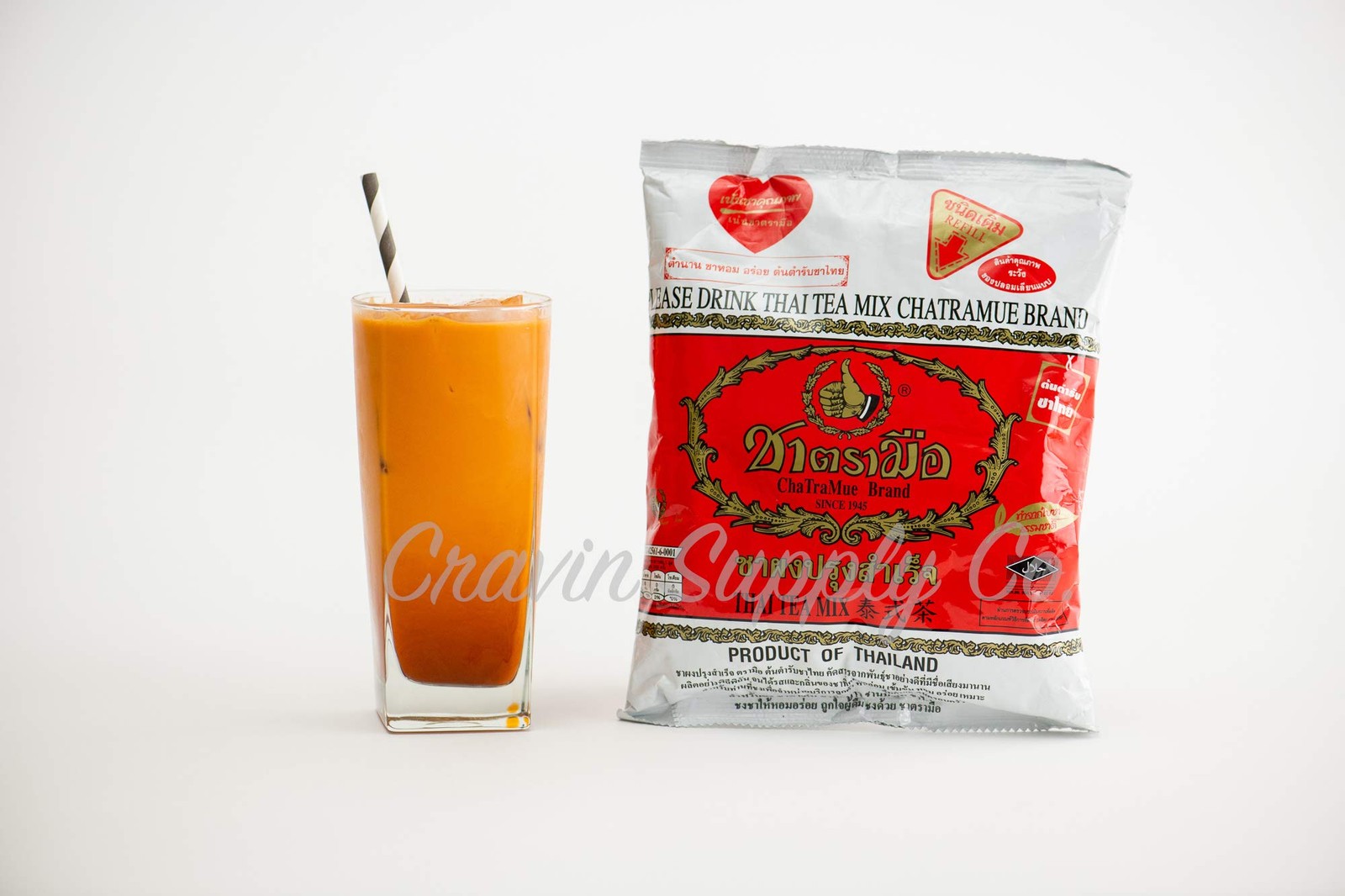 Thai Tea Mix (Number-One) Cha Tra Mue Brand, Original Thai Tea Mix from Thail…