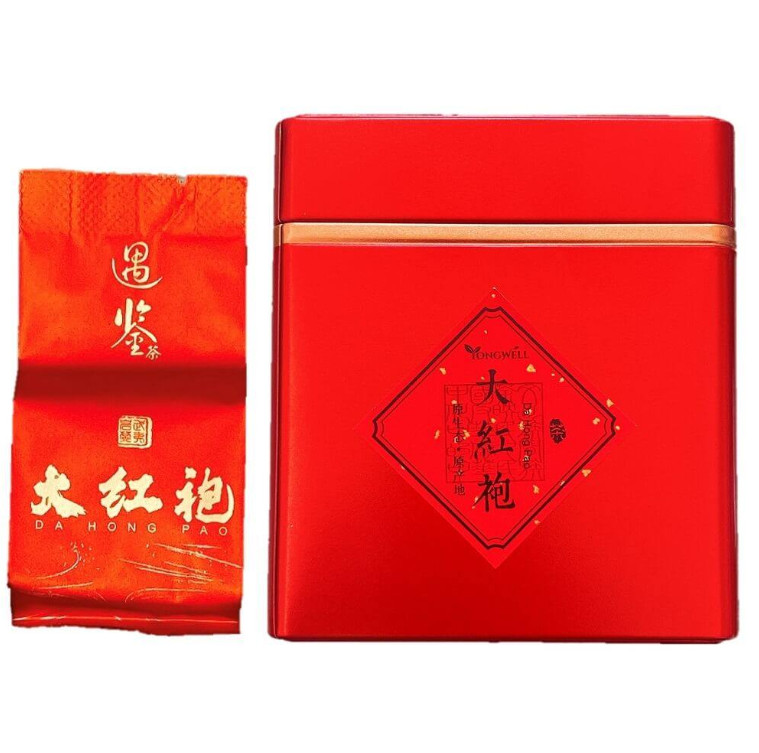 Premium Wuyi Da Hong Pao, Oolong Black Tea (12 Bags)