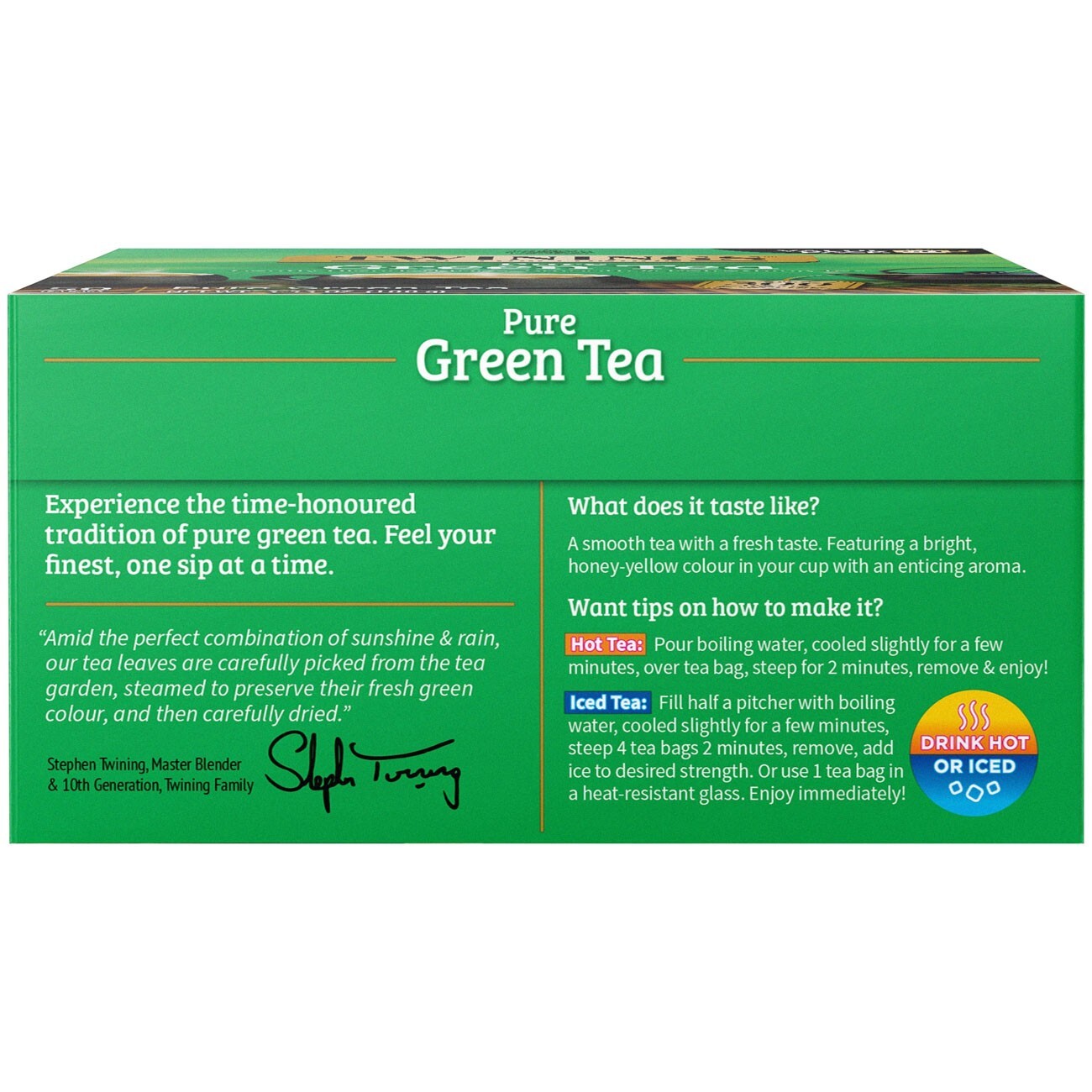 Twinings Green Tea – 50 bags