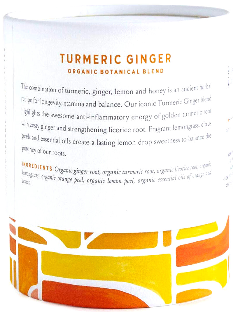 Rishi Tea Organic Turmeric Ginger Loose Leaf Tea, 2.82 OZ
