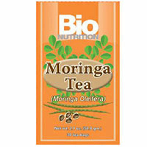 Moringa Tea Lemon 30 Bags By Bio Nutrition Inc