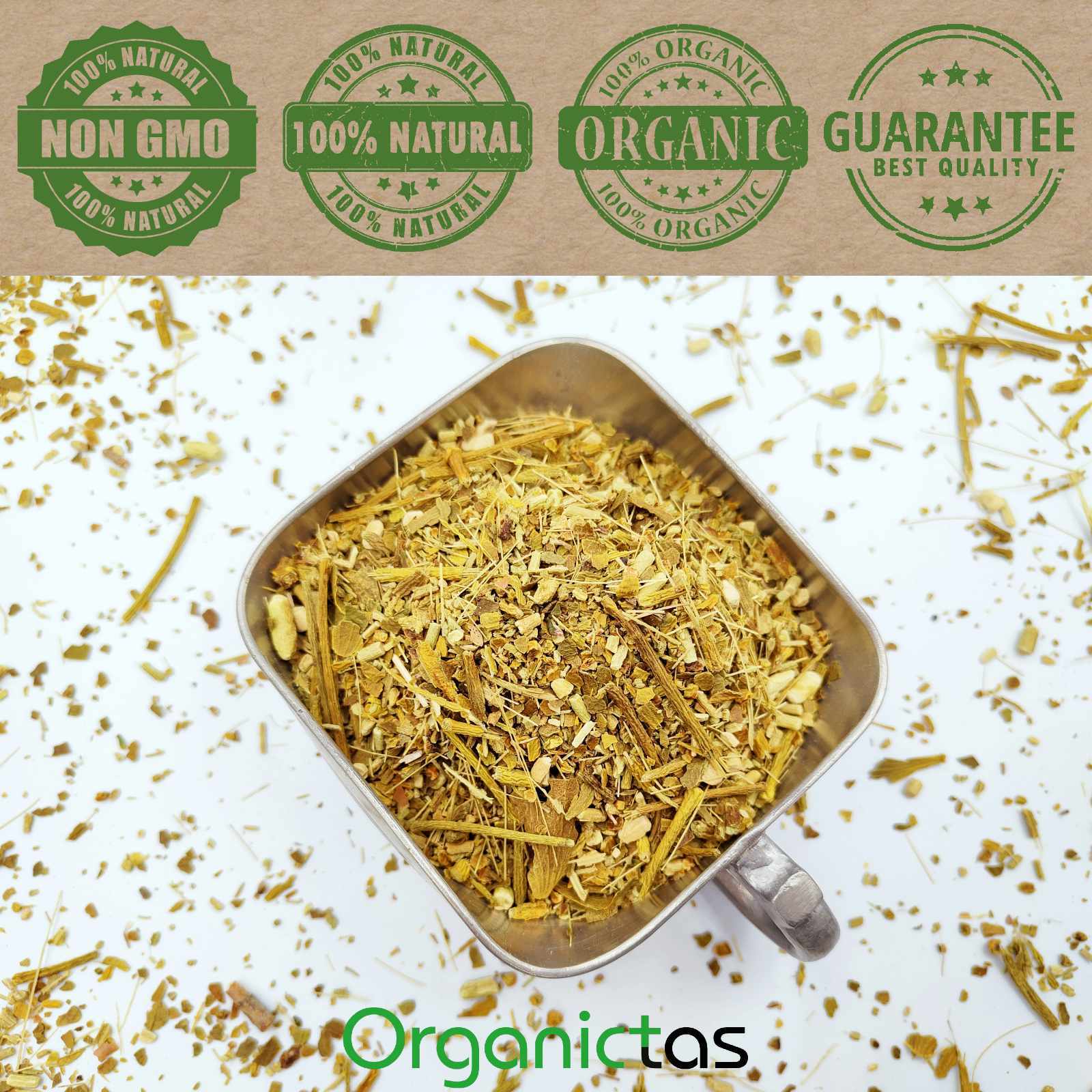 Organic Mistletoe Tea Wildcrafted Preservatives-Free Premium Quality Herbal Tea