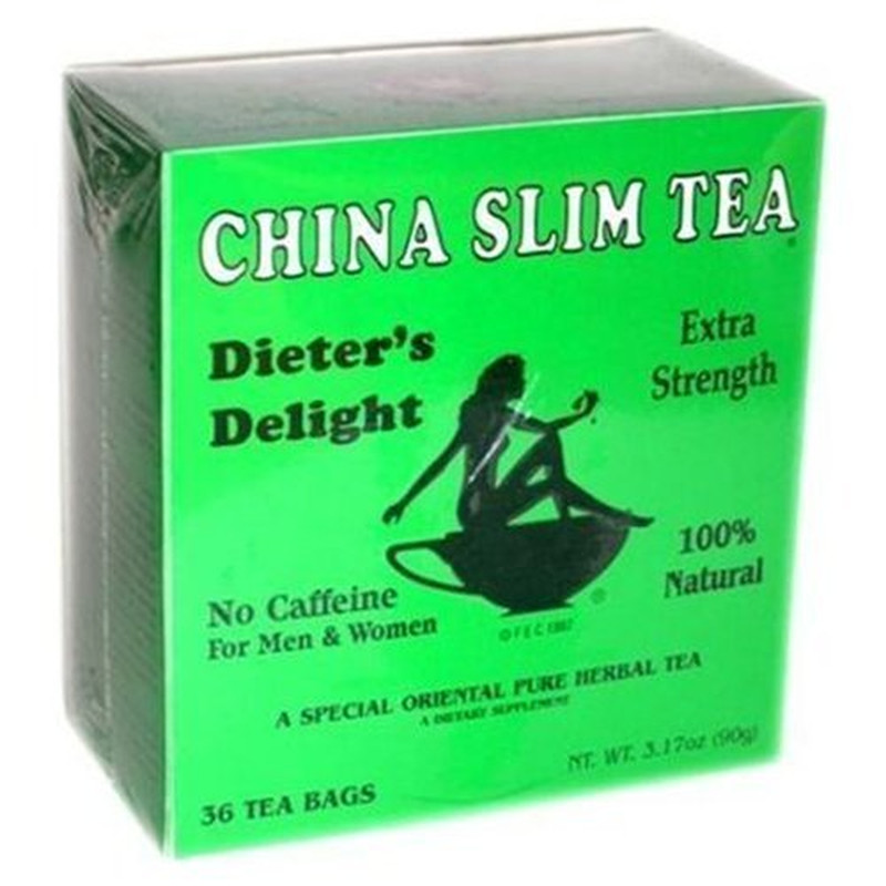 China Slim Tea Dieter’S Delight 36 TEA BAGS NET WT 3.17 OZ (90 G)