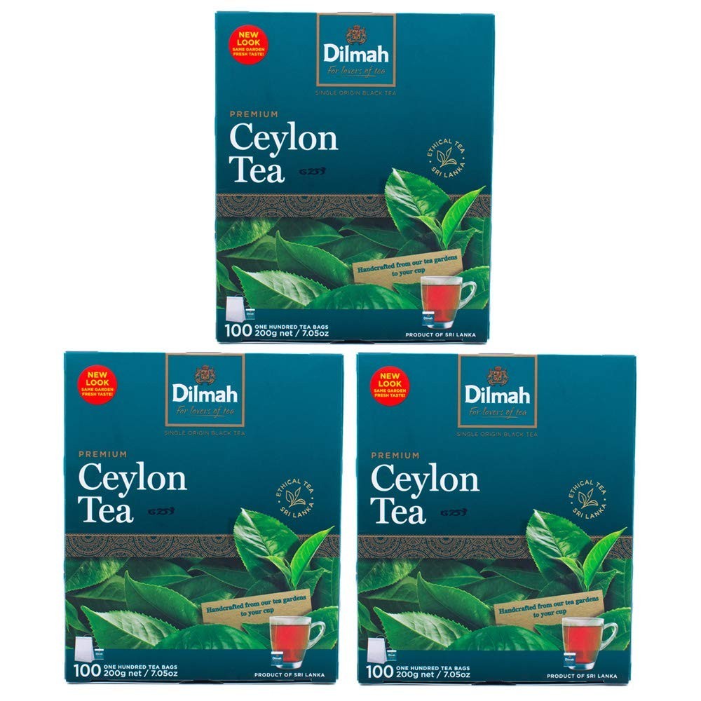 100% Pure Ceylon Tea Bags – Premium Quality, 300 Count, Perfect for Brewing