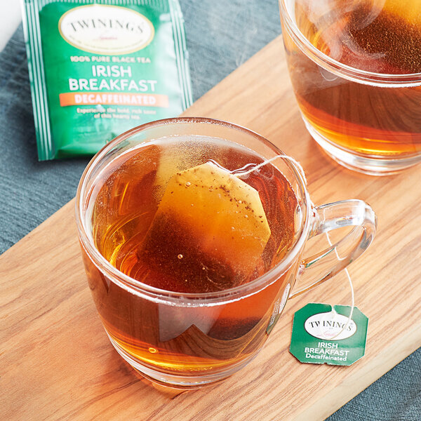 Twinings Irish Breakfast Decaffeinated Tea Bags – 20/Box