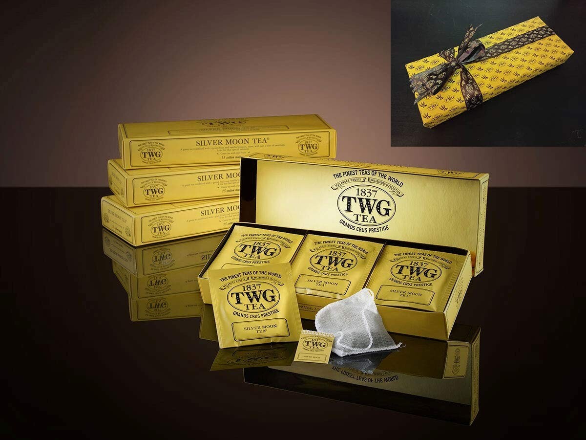TWG Tea – 15 Luxury Teabags, Elegant Gift Wrapped, Premium Gourmet Selection
