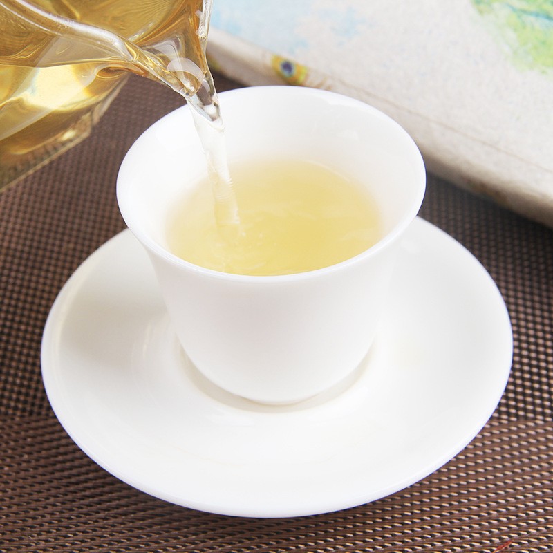 1000g 2020 Peacock Green Brick Ancient Tree Tea Pu’er Tea Raw Tea Bricks