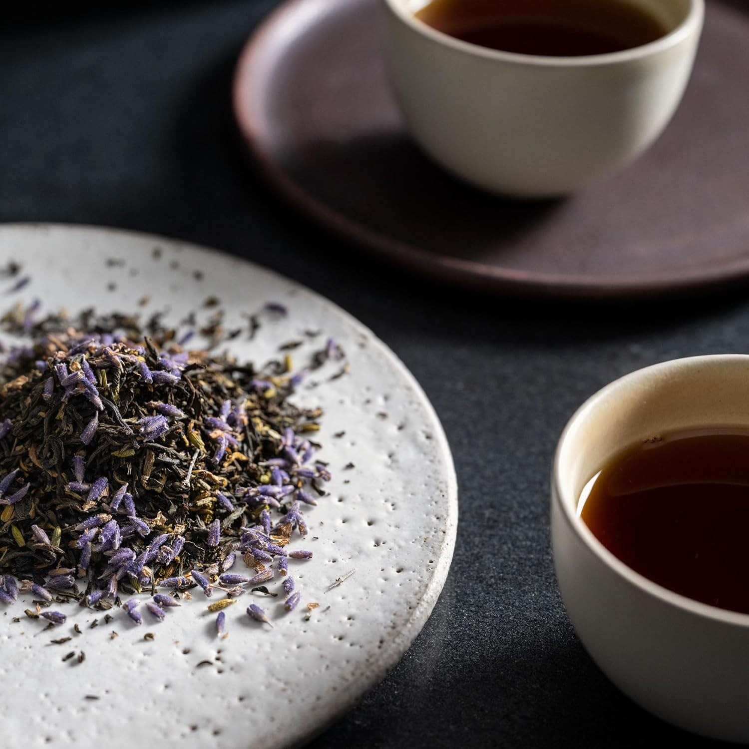 Earl Grey Lavender Loose Leaf Pure Black Tea – Organic with Bergamot Oil and Lav
