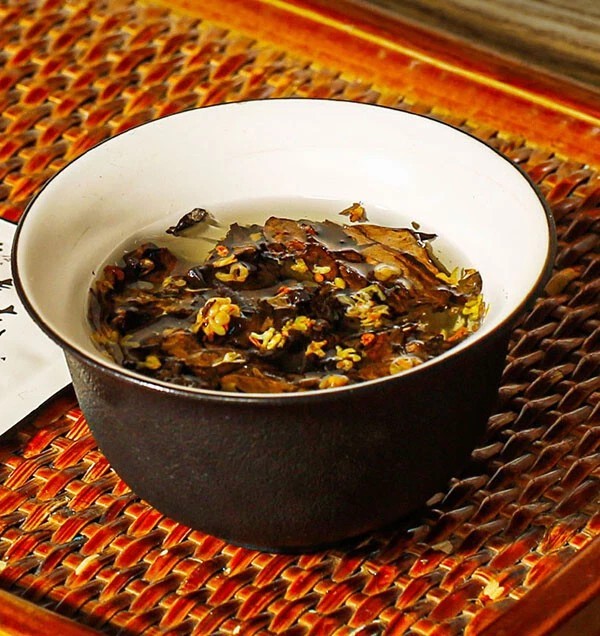 250g Premium FuJian ShouMei White Tea Osmanthus white tea Loose Leaf tea