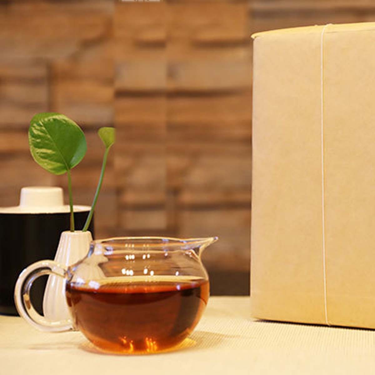1000g Anhua Black Tea Jinhua Golden Flower Tea Brick Fu Zhuan Tea Healthy Food