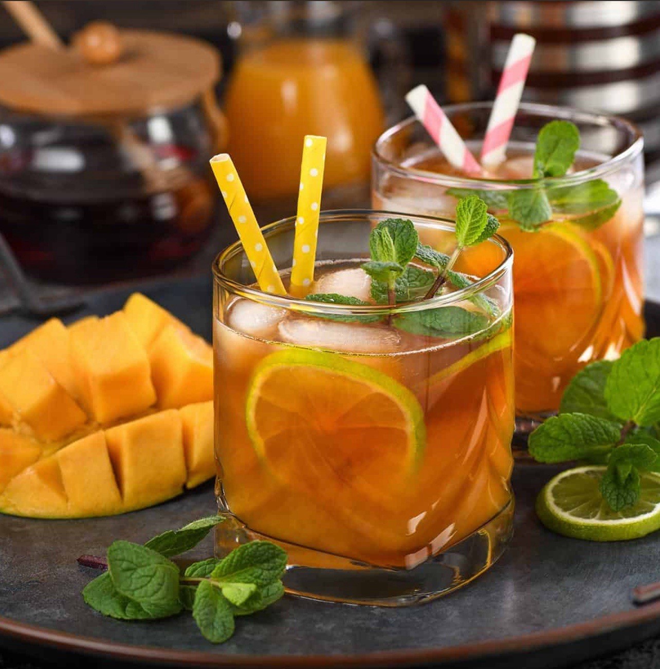 2 PK * T-Pick Black Tea Mango 🥭 Premium Ceylon Tea / 20 Sachets