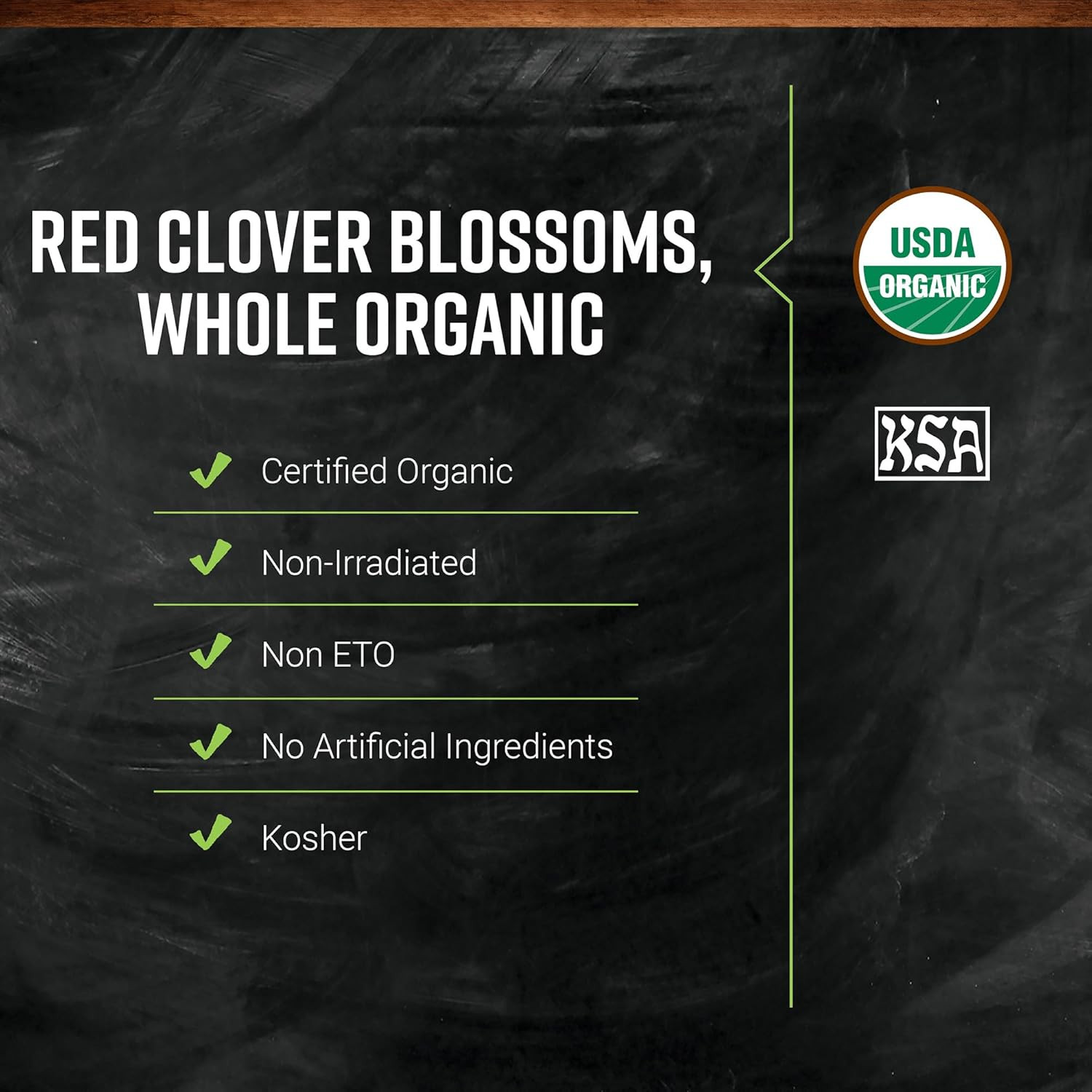 Frontier Co-Op Organic Whole Red Clover Blossoms, 0.71Oz – Fragrant, Natural and