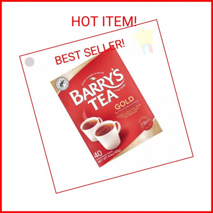Barrys Tea Gold 40 Bags 125g (4.4oz)