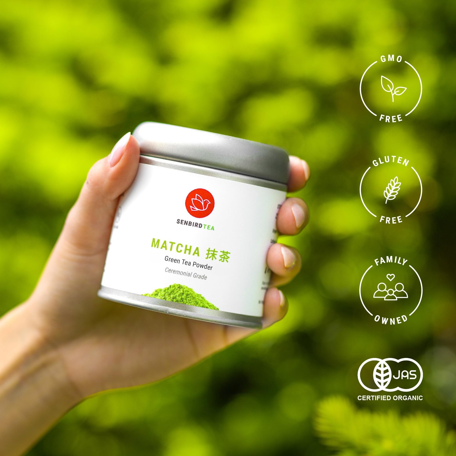 Senbird Premium Ceremonial Matcha Japanese Powdered Green Tea From Kyoto, J…