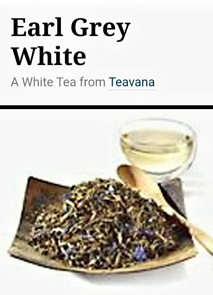 🍵 🍃 NEW! RARE! 2 Oz TEAVANA EARL GREY WHITE TEA VACUUMED SEALED GRAY TEA BAG🍵