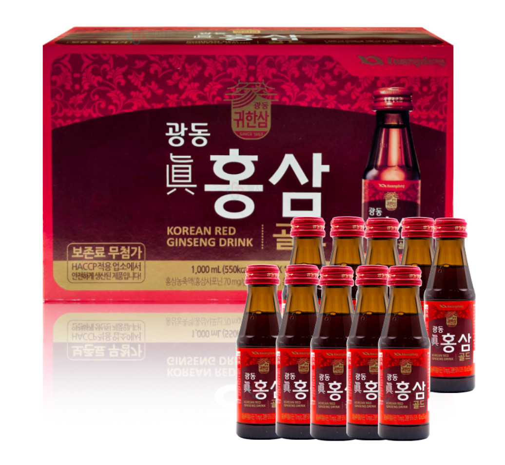 Kwangdong Korean Red Ginsung Gold Drink 100ml*10ea(box)