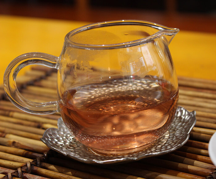 Jing Mai Zi Juan Long Zhu Pu-erh Tea Tuo 250g Raw Puer Tea Pu’er Purple Leaf