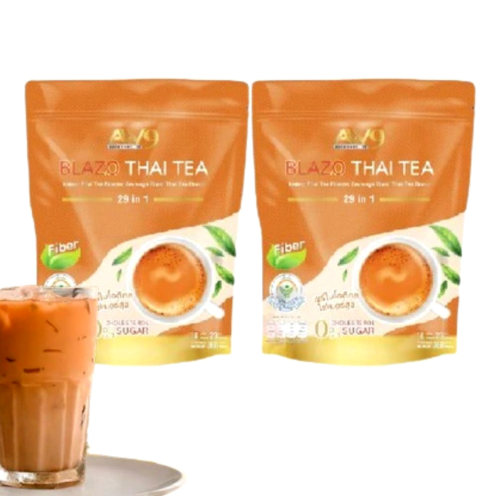 Prebiotics Fiber Thai Tea Herbal Halal Mark Natural Organic Mix Instant Healthy